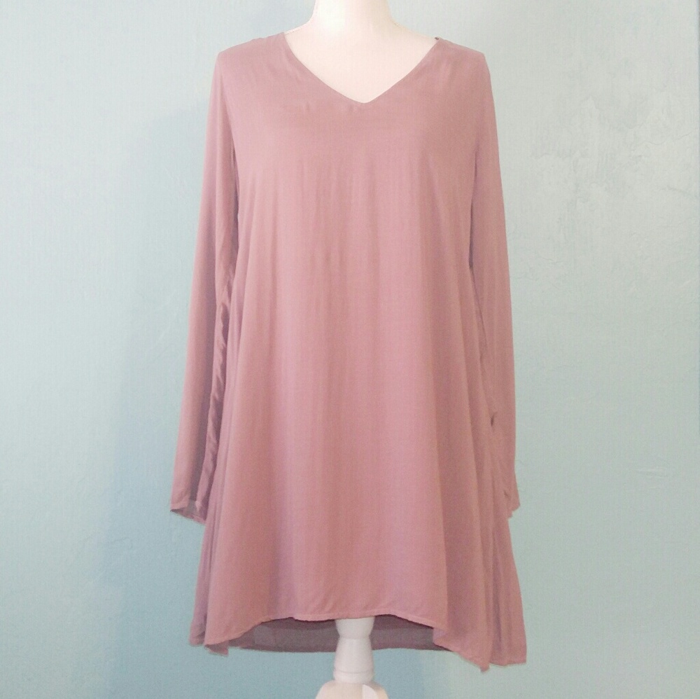 Revolve Bella Dahl Boho Back Cutout Flowy Dress